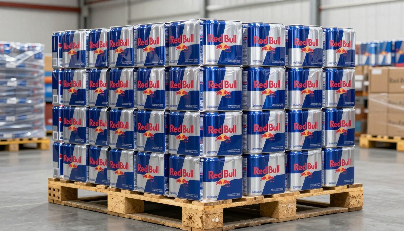 1 Case Red Bull Energy Drink | 108 Cases per pallets view 3